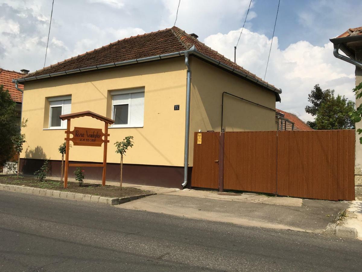 Rozsa Vendeghaz Hotel Tokaj Buitenkant foto